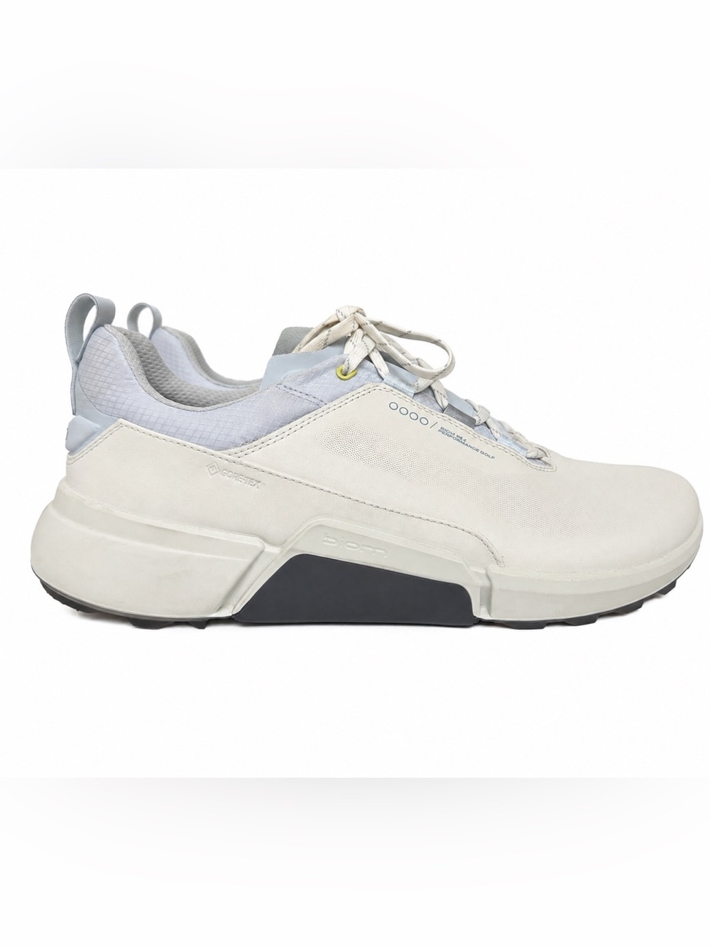 ECCO BIOM H4 Golf Shoes Mens 46 US 12-12.5 Gore-Tex White Blue Performance